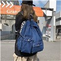 Freizeit Tasche Schultaschen Männer und Frauen Jean Blue Rucksäcke Umhängetaschen Reisetaschen Denim Daypack