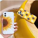 Ovale Sonnenblume Schutzhülle für iPhone
