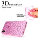 Diamond Pattern Soft TPU Phone Case for iPhone