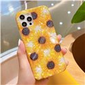 Funda protectora de girasol ovalada para iPhone