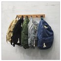 Nouveau design sac en toile hommes et femmes loisirs sac à dos étudiants universitaires sacs de haute qualité cartables sacs de voyage