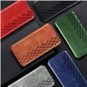 Couverture de cas de portefeuille à rabat en cuir à aspiration automatique magnétique de mode mince de style d\u0027affaires