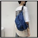 Высококачественные модные джинсовые сумки на одно плечо, женские сумки Demin BLue, женские сумки, джинсовые сумки через плечо