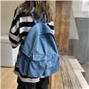 Сумка для отдыха Школьные ранцы Мужские и женские джинсовые синие рюкзаки Сумки на плечо Дорожные сумки Джинсовые рюкзаки