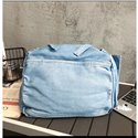 Женские джинсовые синие сумки через плечо Модные джинсовые школьные сумки для покупок Женские сумки Дорожные сумки