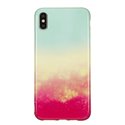 Sunset Glow Marble Slim Shockproof Flexible Bumper Soft Rubber Silicone Cover Phone Case