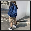 Leisure Bag Schoolbags Men and Women Jean Blue Backpacks Shoulder Bags Travel Bags Denim Daypack