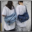 Fashion Denim Single-shoulder Bags High Quality Schoolbag Women Bags Ladies Handbags Messenger Bags Jean Shoulder Crossbody Bags