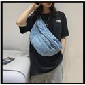 High Quality Fashion Denim Single-shoulder Bags Women Demin BLue Bags Ladies Handbags Jean Shoulder Crossbody Bags