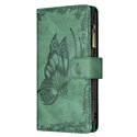 Binfen Color Flying Butterfly Zipper Multi-function Mobile Phone Leather Wallet Case