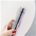 Marble Pattern Gilded Electroplating Protective Case Cover for iPhone and Samsung Phones