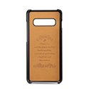 Suteni Classic Calf Leather Coated Card Slots Cell Phone Back Cover Case