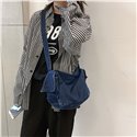 Fashion Denim Schoolbag Women Bags Ladies Handbags Large Size Jean Shoulder Crossbody Bags