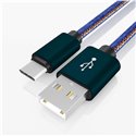 Jeans Braided USB Quick Charging Cable