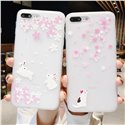 Cherry Blossom Cat Rabbit Series Mobile Phone Case