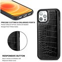 Crocodile Pattern Magsafe Mobile Phone Case for Apple iPhone 12 Mini / 12 / 12 Pro / 12 Pro Max