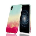 Sunset Glow Marble Slim Shockproof Flexible Bumper Soft Rubber Silicone Cover Phone Case