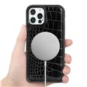 適用於Apple iPhone 12 Mini / 12/12 Pro / 12 Pro Max的鱷魚紋Magsafe手機殼
